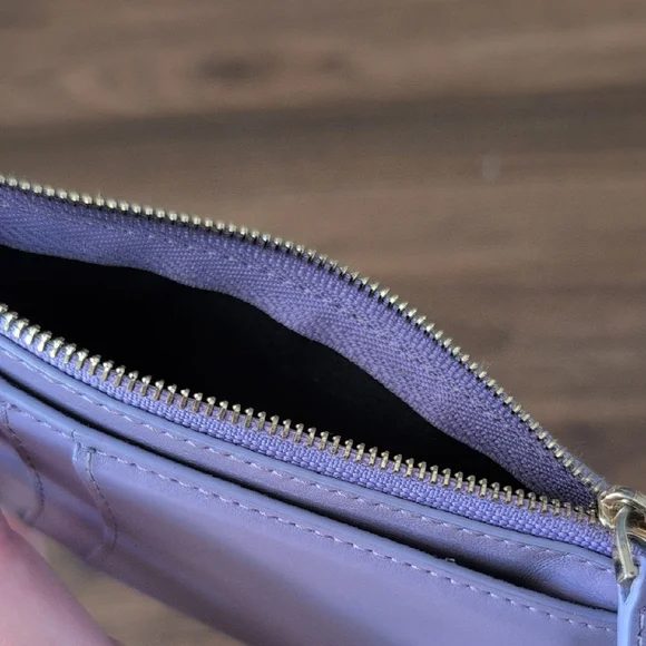 Purple Leather Wallet - Picture 3 of 3